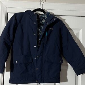 Patagonia Kids Dark Blue Puffer Jacket